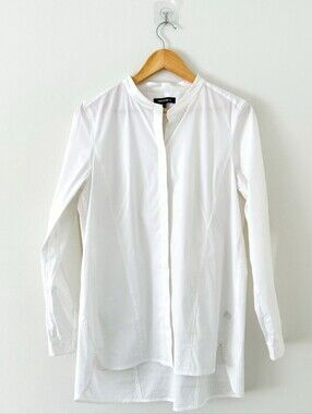 Lafayette 148 Petite Button Up Shirt